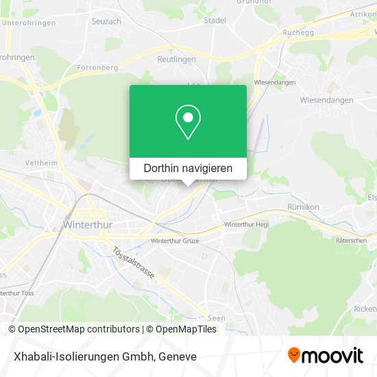 Xhabali-Isolierungen Gmbh Karte