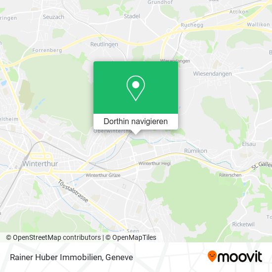 Rainer Huber Immobilien Karte