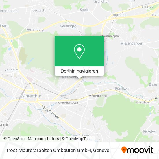 Trost Maurerarbeiten Umbauten GmbH Karte