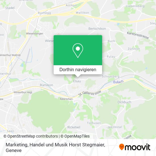 Marketing, Handel und Musik Horst Stegmaier Karte