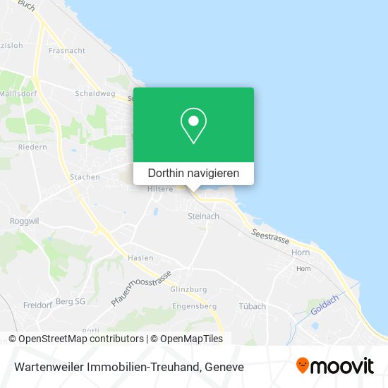Wartenweiler Immobilien-Treuhand Karte