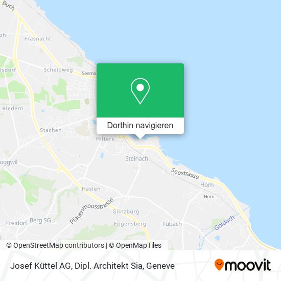 Josef Küttel AG, Dipl. Architekt Sia Karte