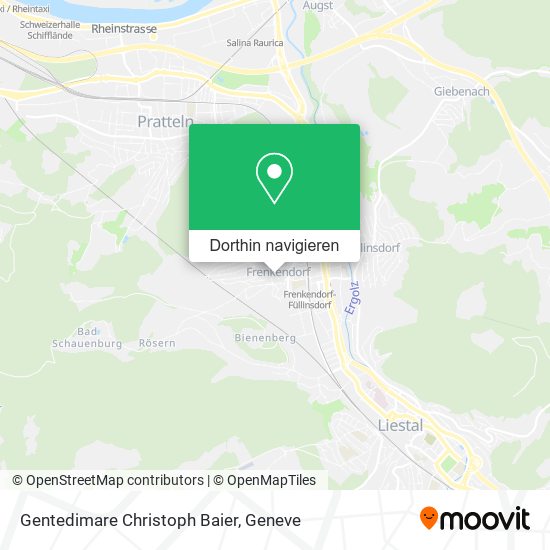 Gentedimare Christoph Baier Karte