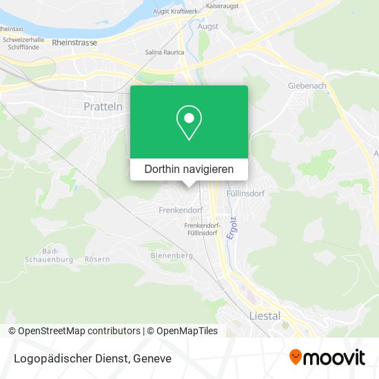 Logopädischer Dienst Karte