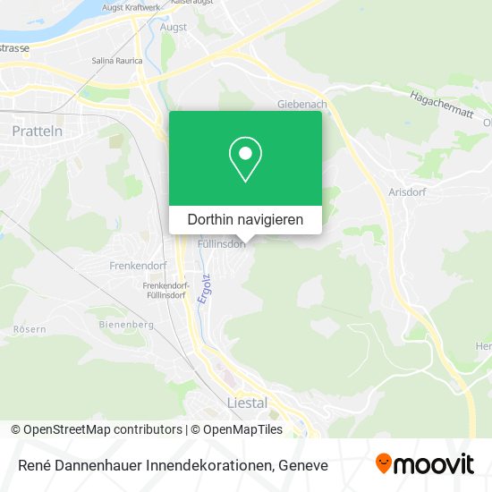 René Dannenhauer Innendekorationen Karte