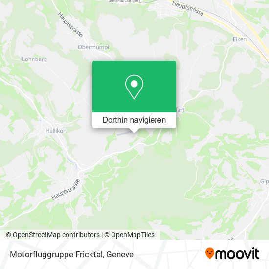 Motorfluggruppe Fricktal Karte