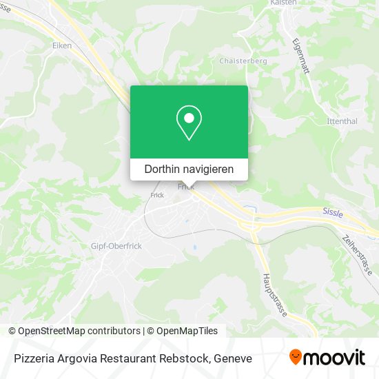 Pizzeria Argovia Restaurant Rebstock Karte