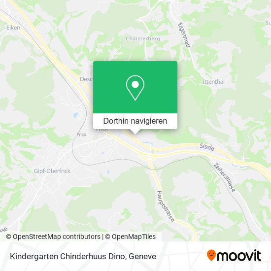 Kindergarten Chinderhuus Dino Karte