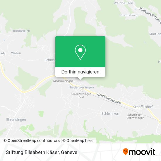 Stiftung Elisabeth Käser Karte