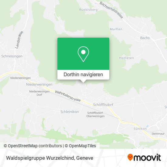 Waldspielgruppe Wurzelchind Karte