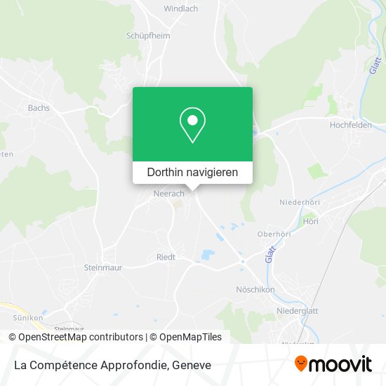La Compétence Approfondie Karte