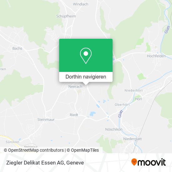 Ziegler Delikat Essen AG Karte
