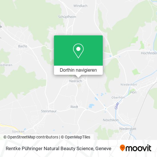 Rentke Pühringer Natural Beauty Science Karte