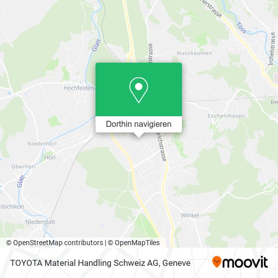 TOYOTA Material Handling Schweiz AG Karte