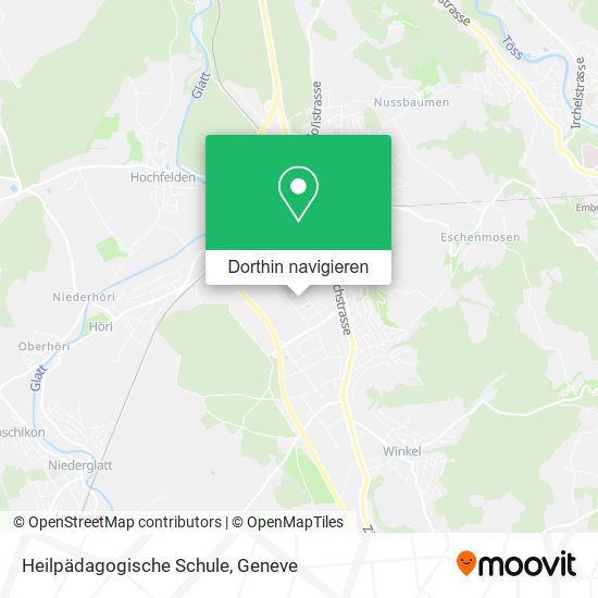 Heilpädagogische Schule Karte