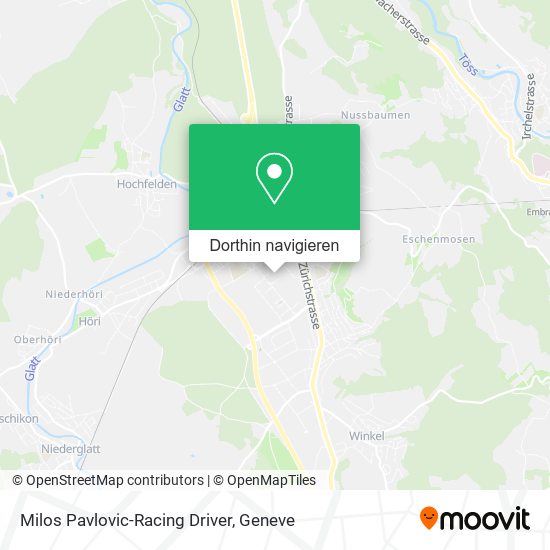 Milos Pavlovic-Racing Driver Karte