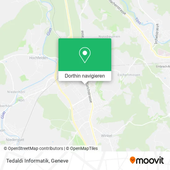 Tedaldi Informatik Karte