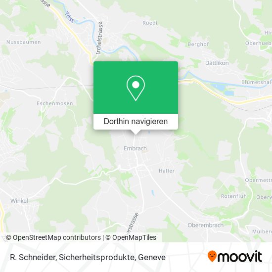 R. Schneider, Sicherheitsprodukte Karte