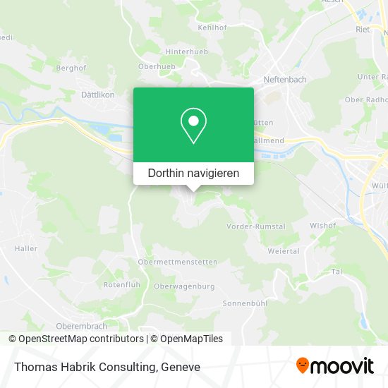 Thomas Habrik Consulting Karte