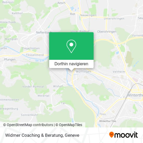 Widmer Coaching & Beratung Karte
