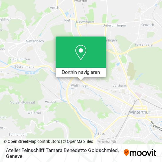 Atelier Feinschliff Tamara Benedetto Goldschmied Karte
