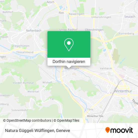 Natura Güggeli Wülflingen Karte