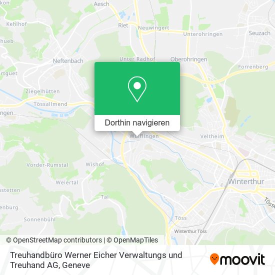 Treuhandbüro Werner Eicher Verwaltungs und Treuhand AG Karte
