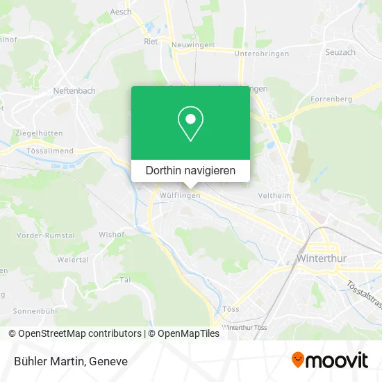 Bühler Martin Karte
