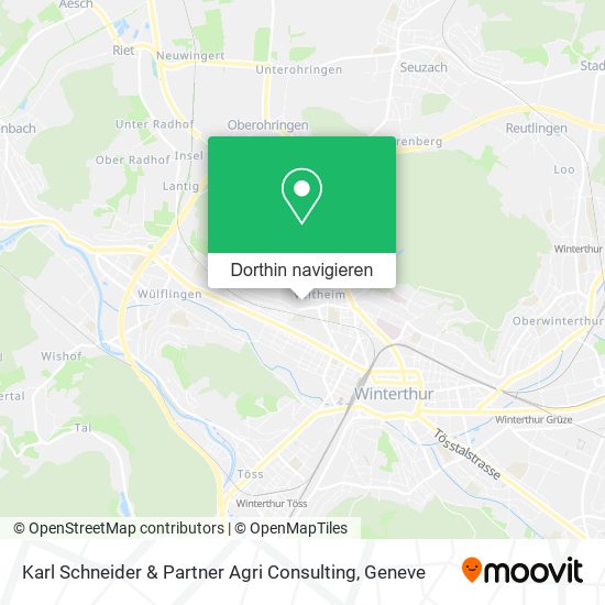 Karl Schneider & Partner Agri Consulting Karte