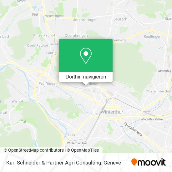 Karl Schneider & Partner Agri Consulting Karte