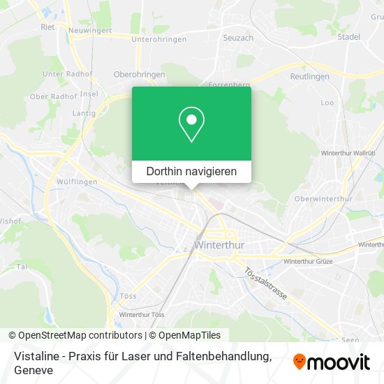Vistaline - Praxis für Laser und Faltenbehandlung Karte