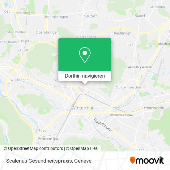 Scalenus Gesundheitspraxis Karte