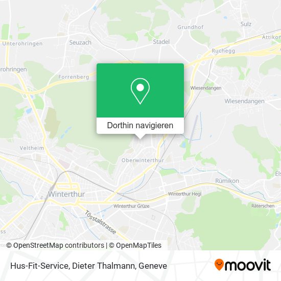 Hus-Fit-Service, Dieter Thalmann Karte