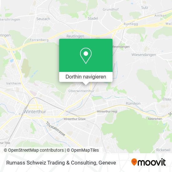 Rumass Schweiz Trading & Consulting Karte