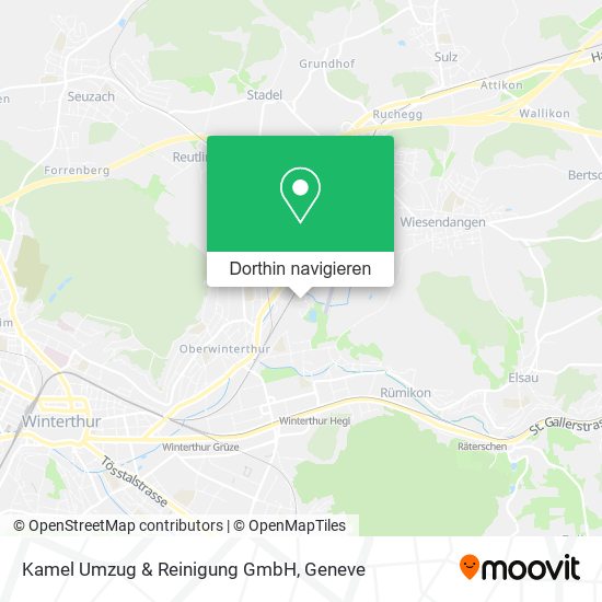 Kamel Umzug & Reinigung GmbH Karte