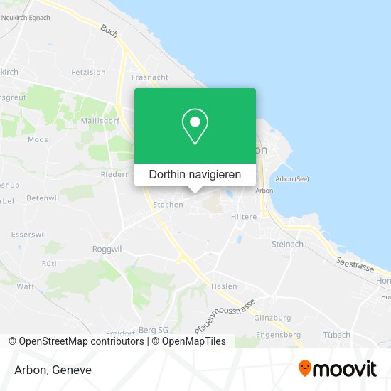Arbon Karte