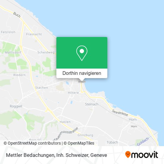 Mettler Bedachungen, Inh. Schweizer Karte