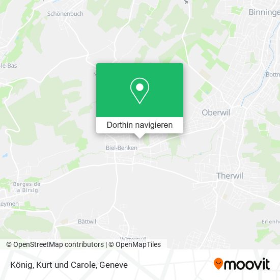 König, Kurt und Carole Karte