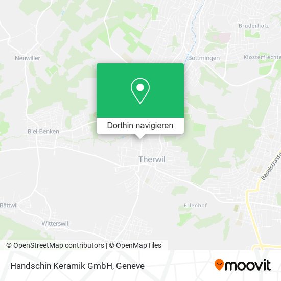 Handschin Keramik GmbH Karte