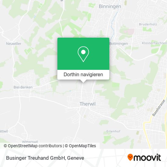 Businger Treuhand GmbH Karte