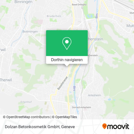 Dolzan Betonkosmetik GmbH Karte