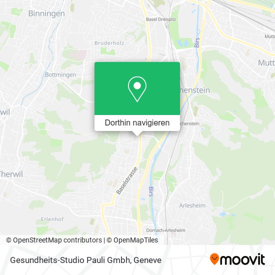 Gesundheits-Studio Pauli Gmbh Karte