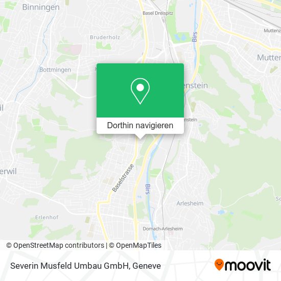 Severin Musfeld Umbau GmbH Karte
