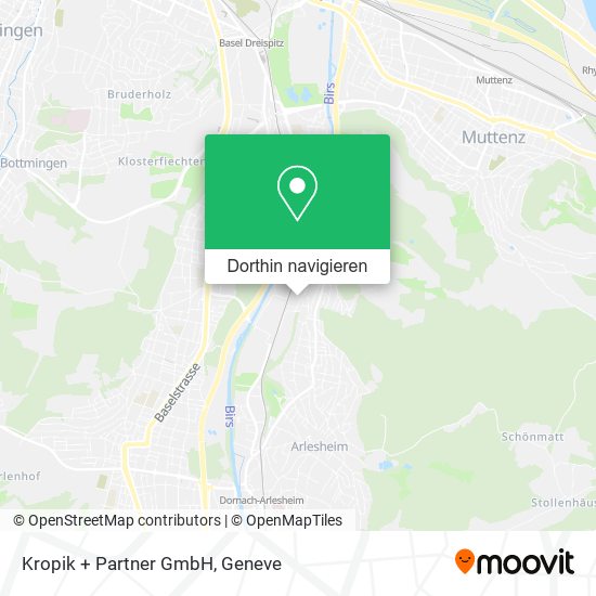 Kropik + Partner GmbH Karte