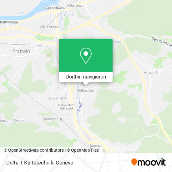 Delta T Kältetechnik Karte