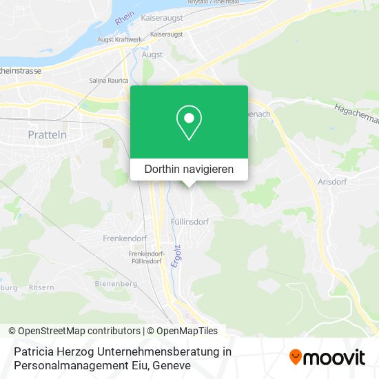 Patricia Herzog Unternehmensberatung in Personalmanagement Eiu Karte