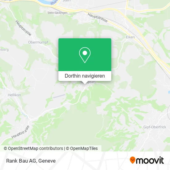 Rank Bau AG Karte