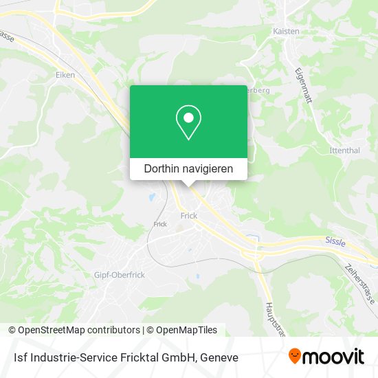 Isf Industrie-Service Fricktal GmbH Karte