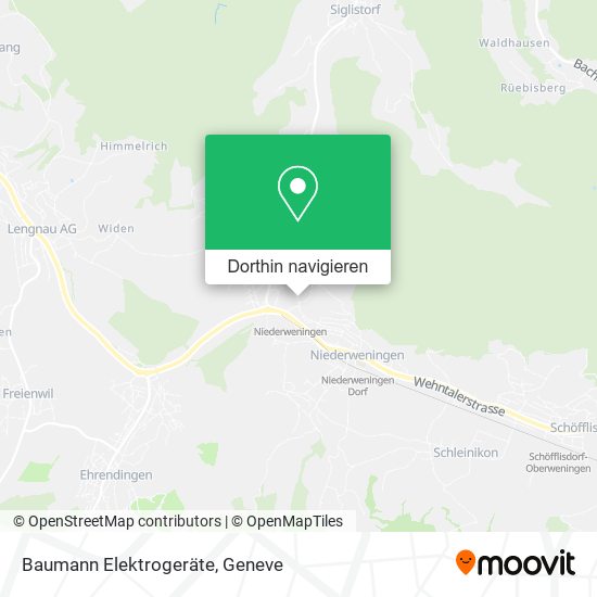 Baumann Elektrogeräte Karte