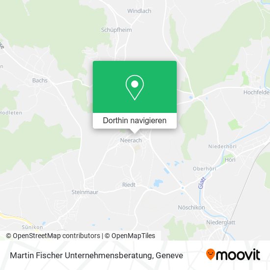 Martin Fischer Unternehmensberatung Karte